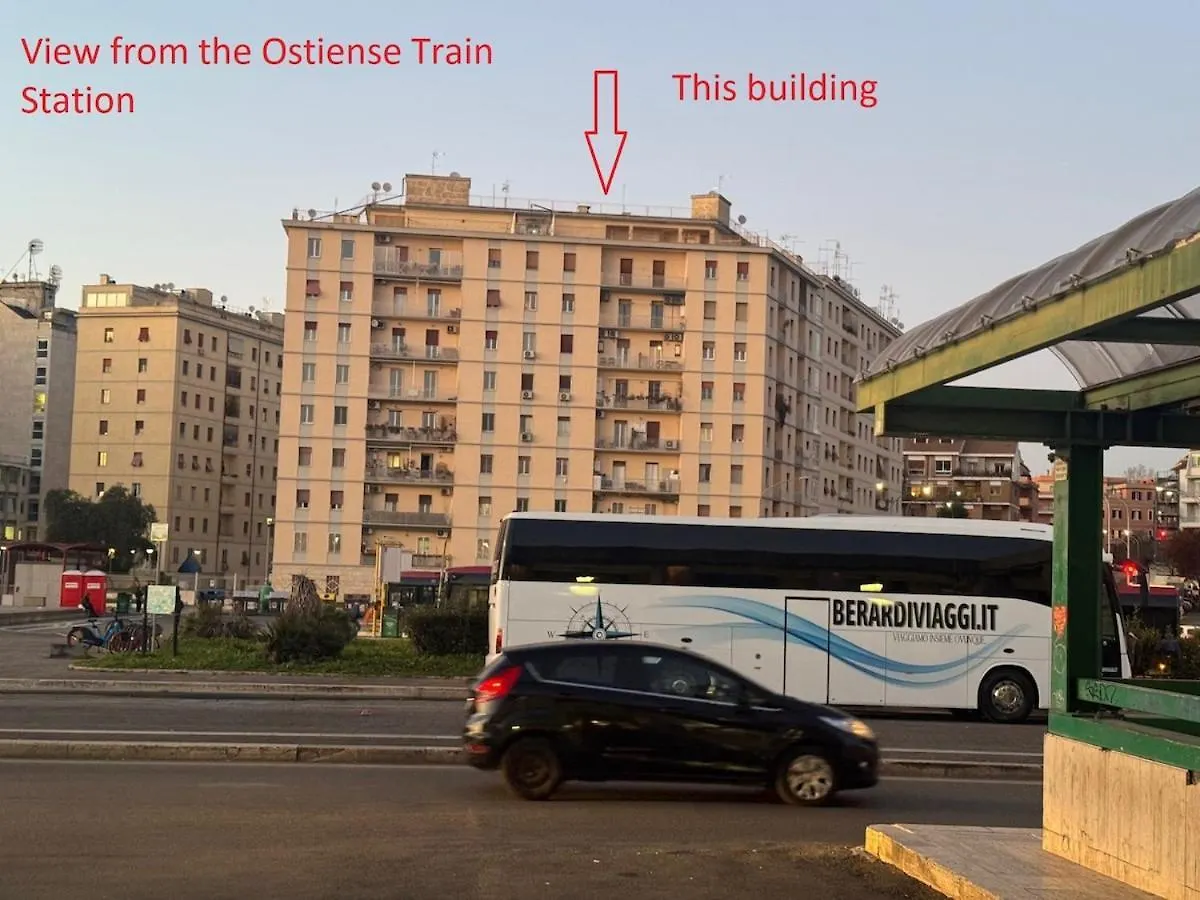 Piramide-Ostiense Two Bedroom Apartment Rome